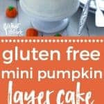 Gluten Free Mini Pumpkin Cake recipe from @whattheforkblog | whattheforkfoodblog.com | sponsored by Celestial Seasonings | gluten free and dairy free | gluten free cake | dairy free cake | gluten free desserts | gluten free pumpkin cake | gluten free pumpkin recipes | recipes with pumpkin | recipes for leftover pumpkin | pumpkin recipes | easy pumpkin recipes | small batch recipes | mini cakes | how to make mini cakes | how to make pumpkin cake | how to make cake in a ramekin