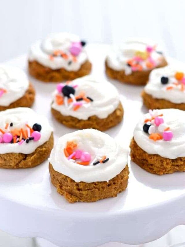 Gluten-Free Pumpkin Cookies With Frosting Story