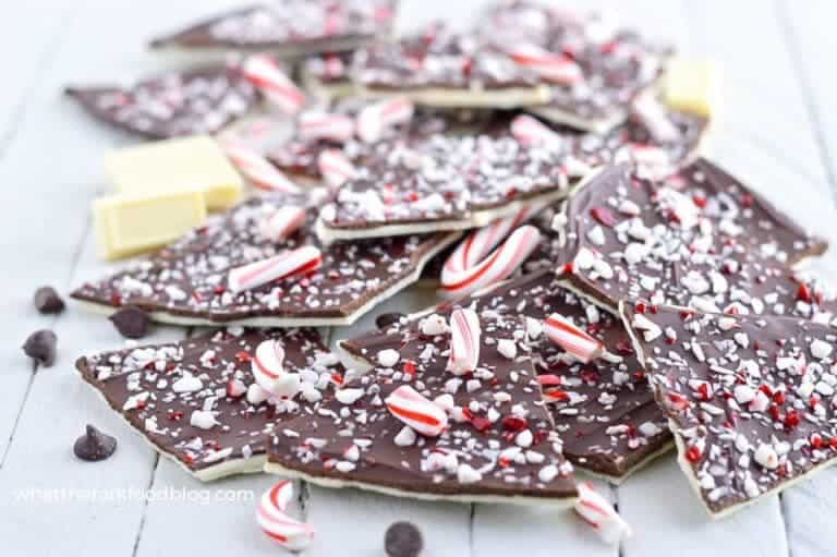 Easy Homemade Candy Cane Bark What the Fork