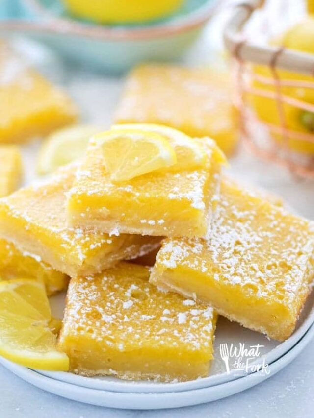 Lemon Squares Recipe Story