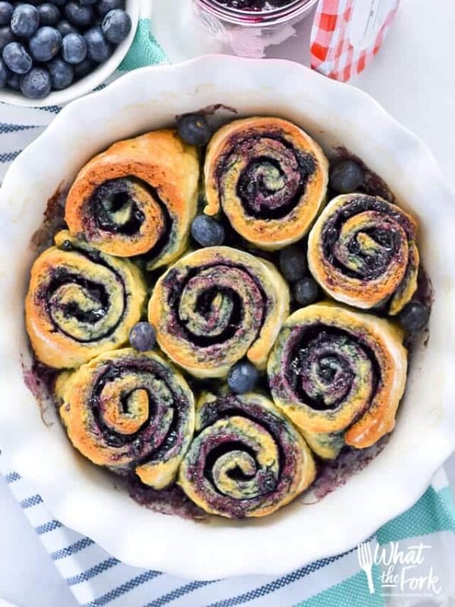 Gluten Free Blueberry Sweet Rolls Recipe Story