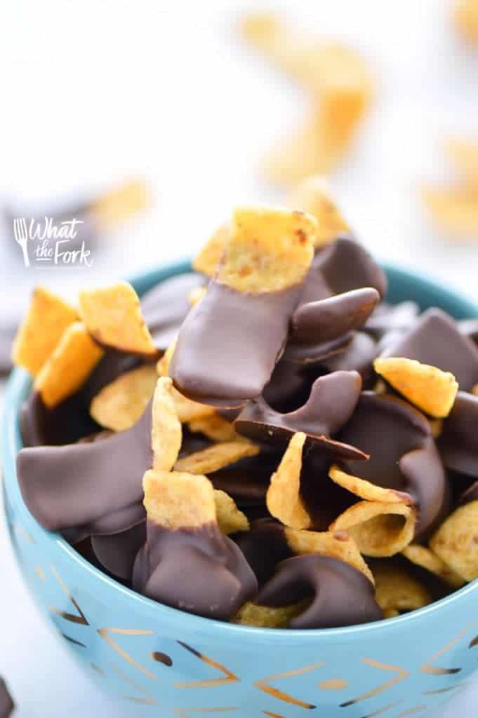 Chocolate Dipped Fritos aka Fritos Jets What the Fork