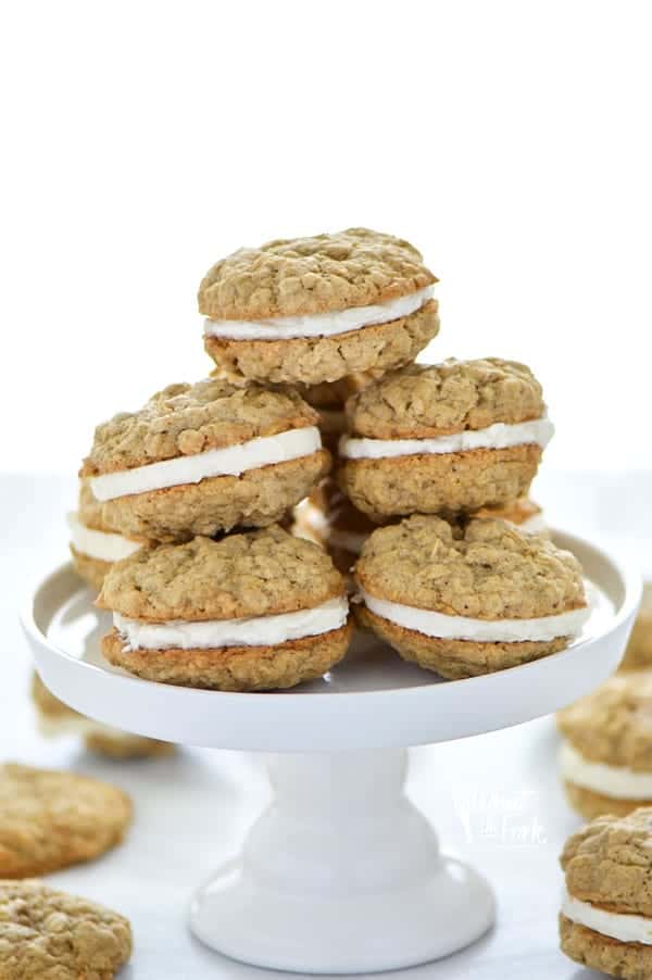 Gluten Free Oatmeal Sandwich Cookies