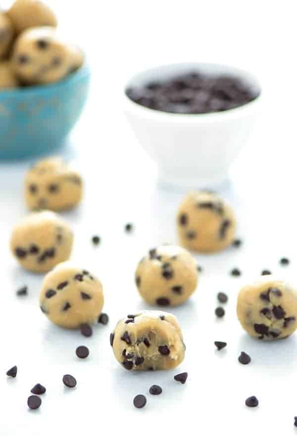 Gluten Free Edible Chocolate Chip Cookie Dough What The Fork