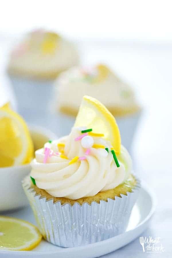 The Best Gluten Free Lemon Cupcakes and Giveaway