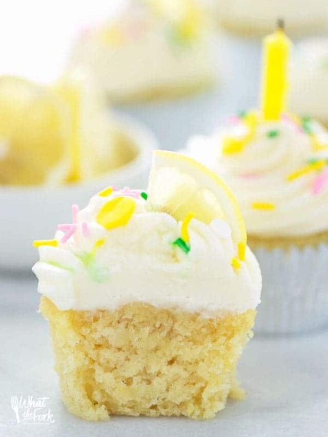 The Best Gluten Free Lemon Cupcakes