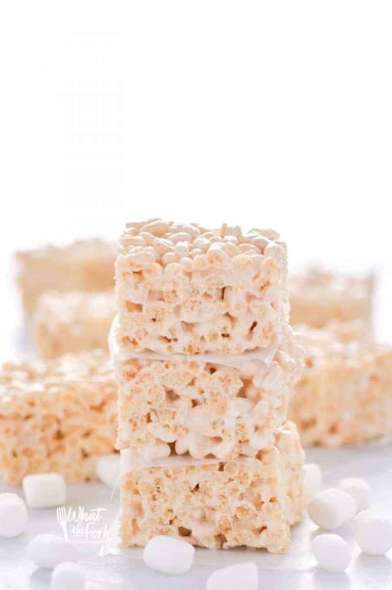Classic Gluten Free Rice Krispies Treats What the Fork