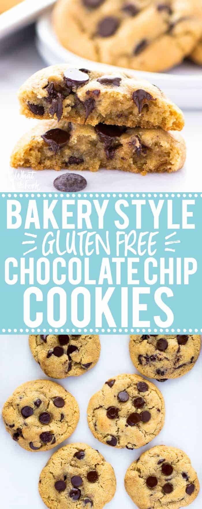 Perfect bakery style chocolate chip cookies