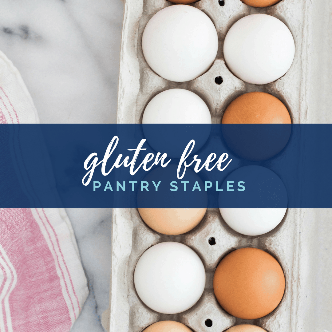 Gluten Free Pantry Staples from @whattheforkblog | whattheforkfoodblog.com | gluten free baking | gluten free cooking | gluten free ingredients | gluten free recipes #glutenfree