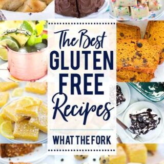 The very best gluten free recipes from 2017 on What The Fork Food Blog. #glutenfree #glutenfreerecipes #easyrecipes #recipes
