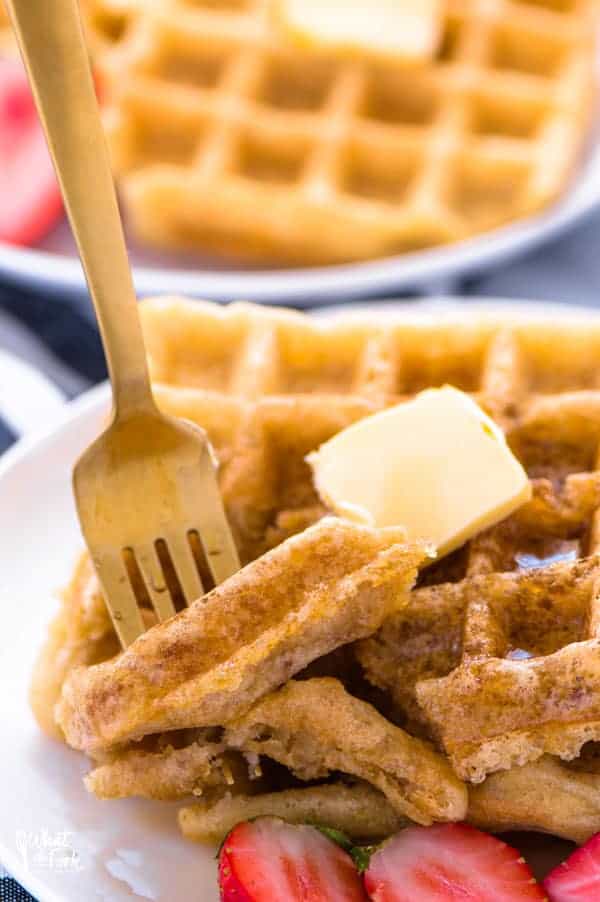 Easy Gluten Free Waffles Recipe - What the Fork