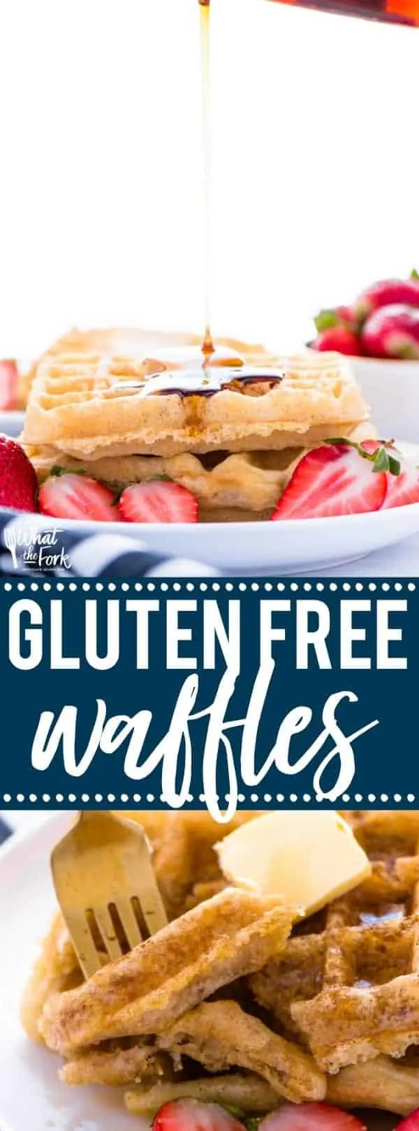 This easy gluten free waffle recipe is a family favorite!