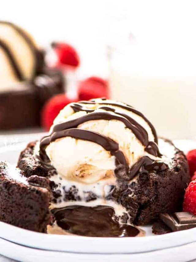 Gluten Free Molten Chocolate Lava Cake Recipe Story