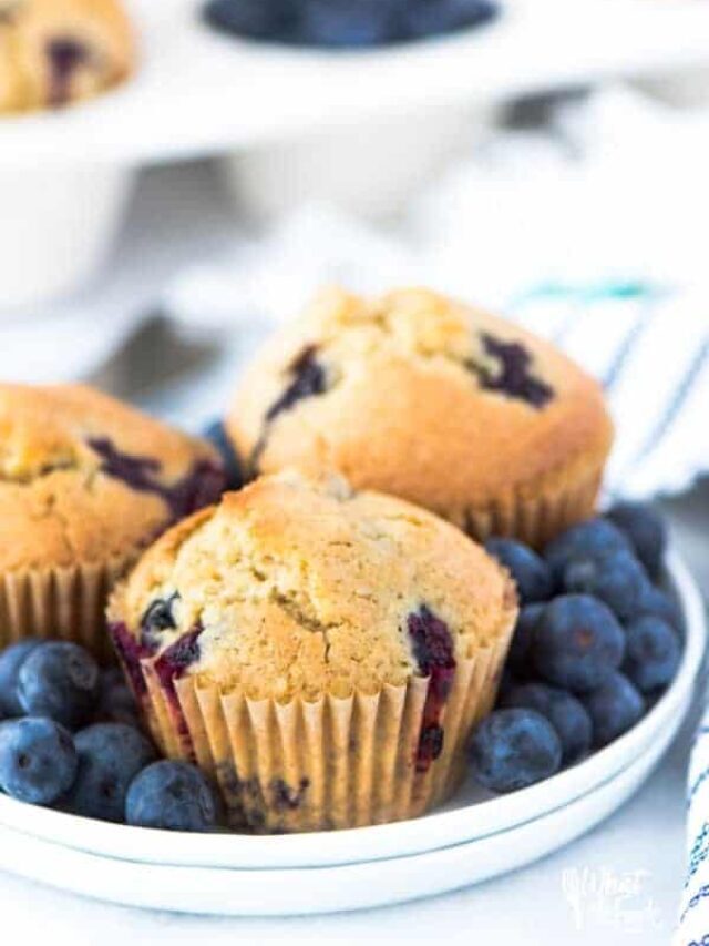 Easy Recipe for Gluten Free Blueberry Muffins Story