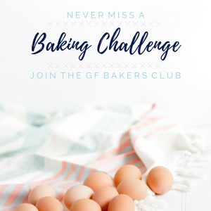 image for gluten free baking challenge email subscription