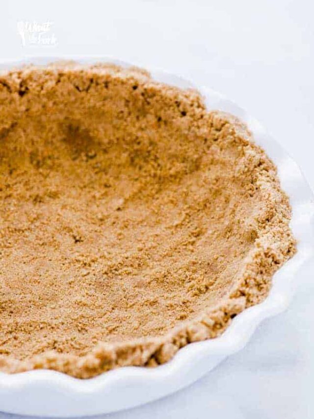 GlutenFree Graham Cracker Crust Story What the Fork
