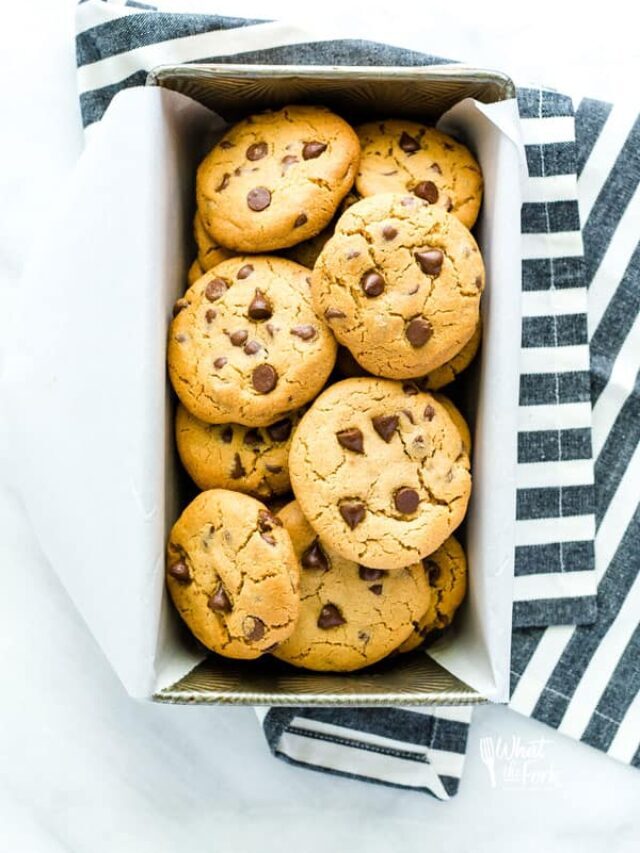 Gluten Free Peanut Butter Chocolate Chip Cookies Story