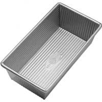 USA Pan 1140LF Bakeware Aluminized Steel 1 Pound Loaf Pan, Small, Silver