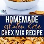 Everybody’s favorite party snack is now gluten free! This gluten free Chex Mix recipe is easy to make and there’s even a dairy free option! This snack mix is great for any kind of party, game day snacks, tailgating, or school snacks. It makes a TON too! Easy gluten free snack recipe from @whattheforkblog - visit whattheforkfoodblog.com for more! #glutenfree #ChexMix #snackmix #glutenfreefood #glutenfreerecipes #easyrecipes #snacks #snackrecipes #homemade #partyfood