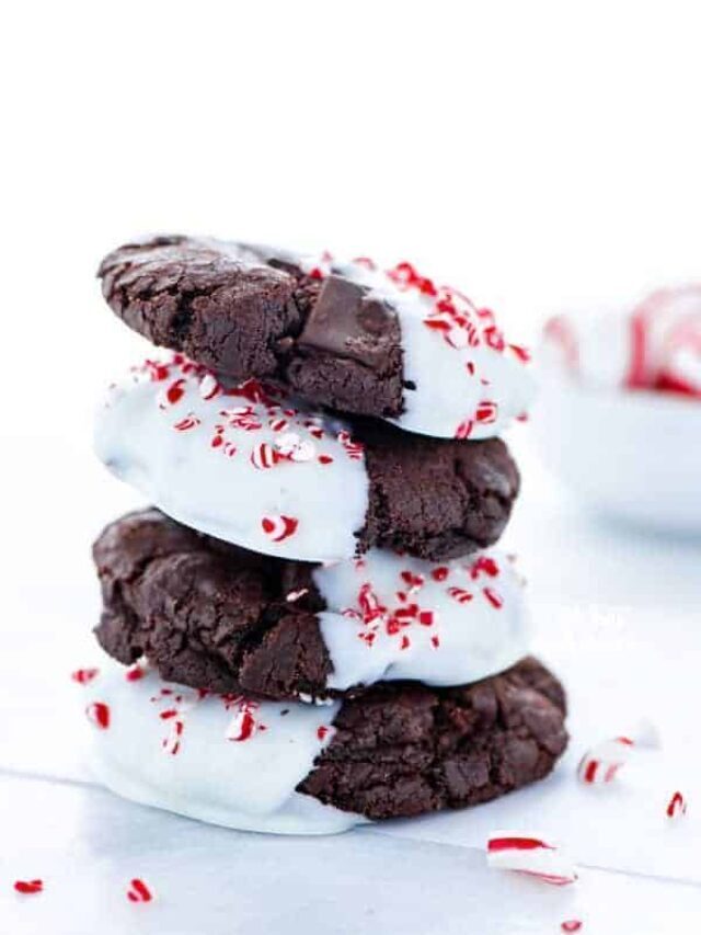 Gluten Free Triple Chocolate Peppermint Cookie Story