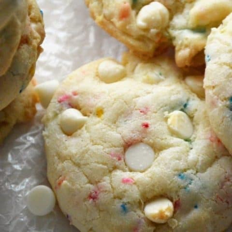 Cake Batter Cookies