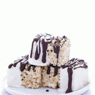 How to Make Chocolate Dipped Rice Krispie Treats - What the Fork