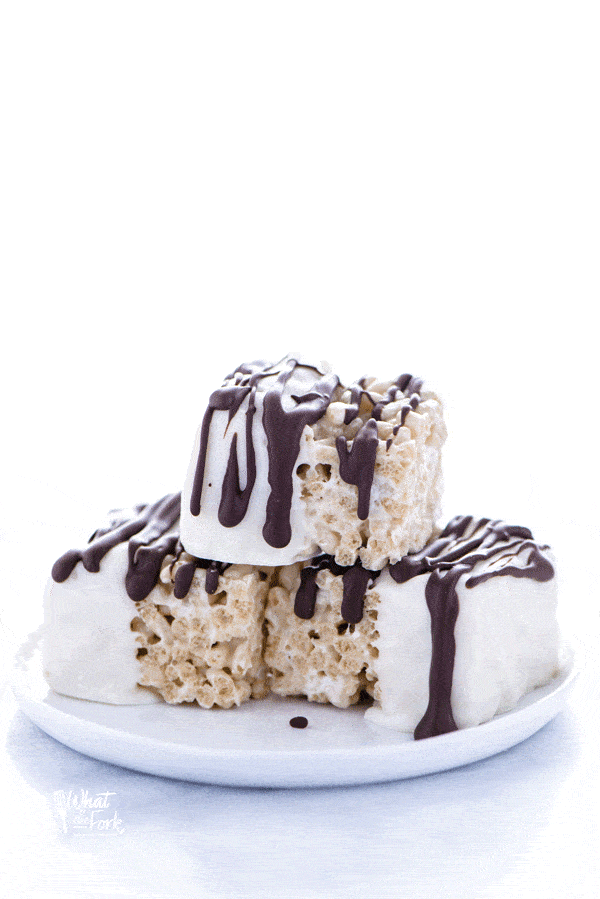 How to Make Chocolate Dipped Rice Krispie Treats