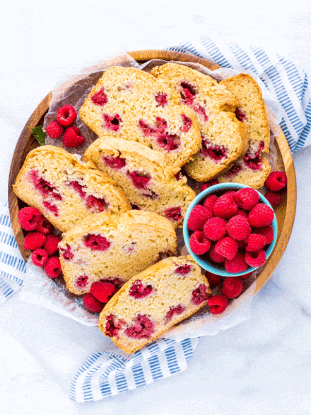 Raspberry Quick Bread Story