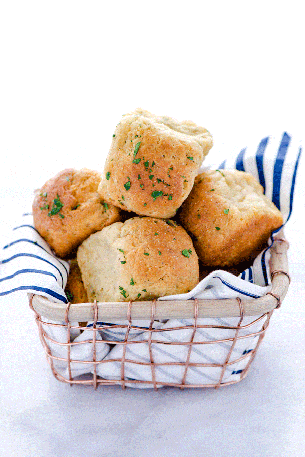 Gluten Free Rolls with Garlic and Herbs