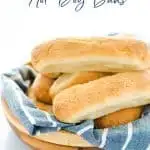 These Homemade Gluten Free Hot Dog Buns are soft and don’t fall apart like store-bought buns. They’re easy to make and worth the effort. They’re great for sausages, brats, tuna boats, or whatever else you want to fill your roll with! Bonus, they even stand up on their own so your hot dogs stays put. Gluten Free Bread recipe from @whattheforkblog - visit whattheforkfoodblog.com for more #glutenfree #glutenfreerolls #glutenfreebread #glutenfreebaking