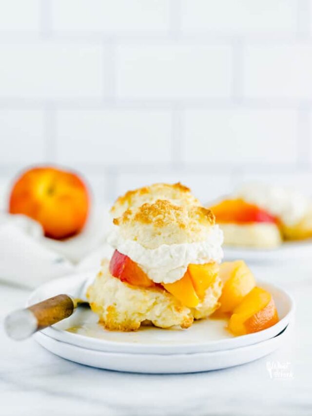 Delicious, Gluten Free Peach Shortcake Recipe Story