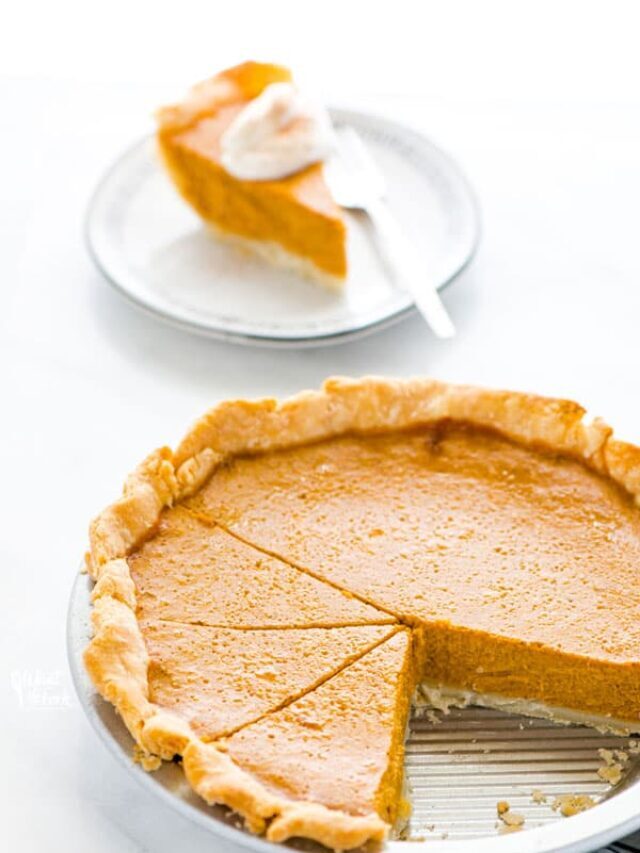 Gluten-Free, Diary-Free Pumpkin Pie Recipe Story