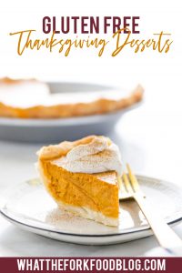 Gluten Free Pumpkin Pie, one of many Gluten Free Thanksgiving Desserts