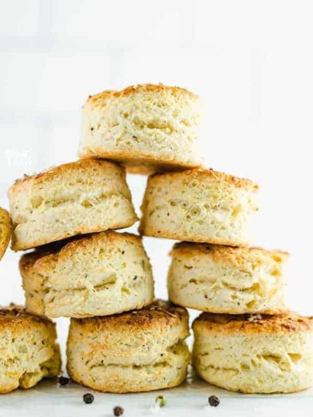 Gluten Free Parmesan Black Pepper Biscuits Story