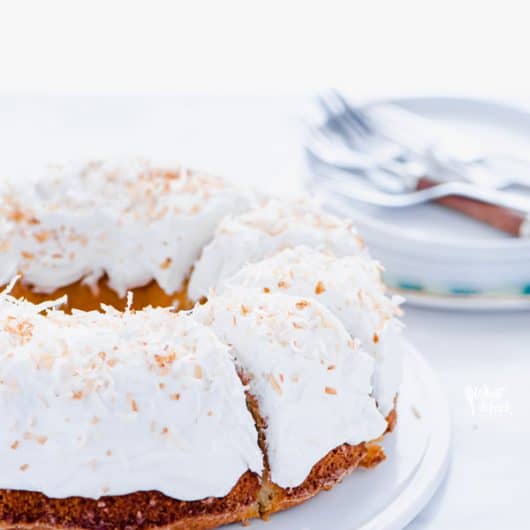 Gluten Free Coconut Pound Cake