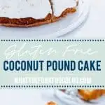 This is a simple, easy recipe for Coconut Pound Cake - aka Coconut Bundt Cake. It’s full of coconut flavor from coconut extract and shredded coconut and is topped with the most delicious, creamy coconut icing and garnished with toasted coconut. It’s a perfect dessert for a crowd or for holidays, birthday cake, and gatherings. It’s moist, dense, and has a tender crumb that’s addicting. Gluten Free Cake recipe from @whattheforkblog - visit whattheforkfoodblog.com for more gluten free desserts.