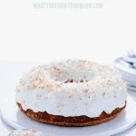 This is a simple, easy recipe for Coconut Pound Cake - aka Coconut Bundt Cake. It’s full of coconut flavor from coconut extract and shredded coconut and is topped with the most delicious, creamy coconut icing and garnished with toasted coconut. It’s a perfect dessert for a crowd or for holidays, birthday cake, and gatherings. It’s moist, dense, and has a tender crumb that’s addicting. Gluten Free Cake recipe from @whattheforkblog - visit whattheforkfoodblog.com for more gluten free desserts.