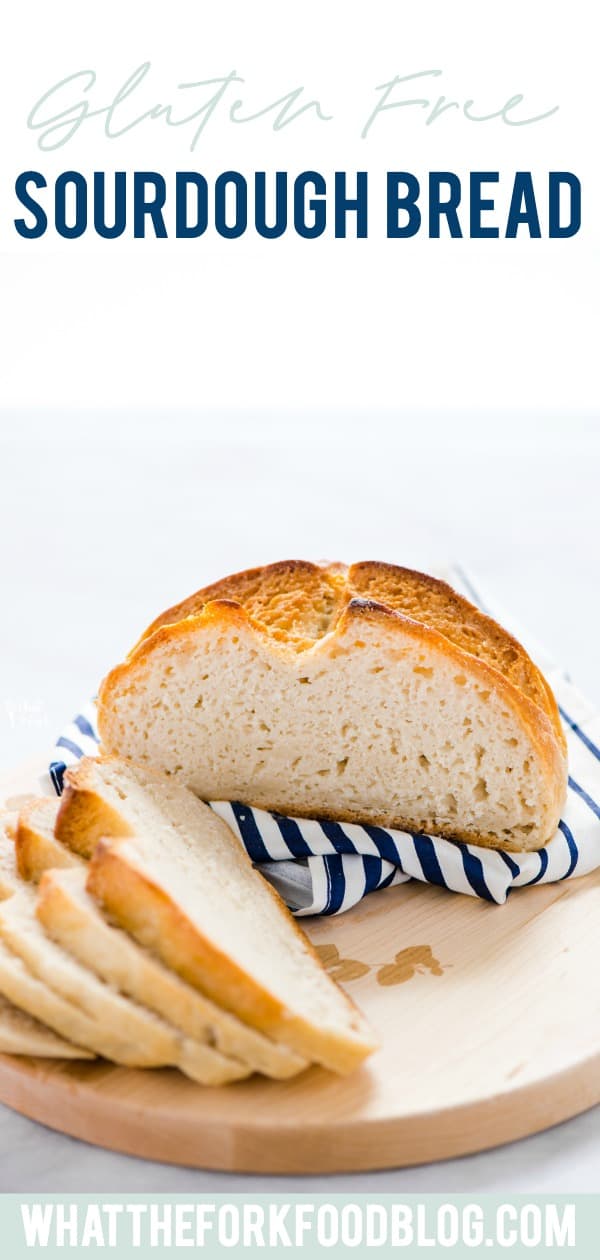 4-Ingredient Gluten Free Sourdough Bread Recipe - What the Fork