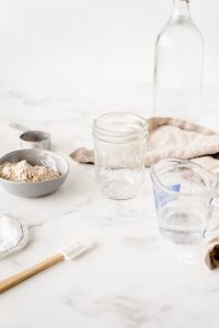 tools needed for how to make a sourdough starter