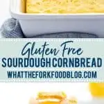 Gluten Free Sourdough Cornbread Recipe - What the Fork