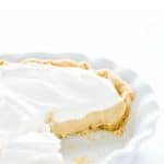 Maple Cream Pie long image with text for Pinterest