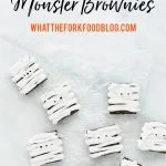 gluten free brownies image with text for Pinterest
