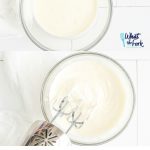 Homemade Whipped Cream collage image for Pinterest