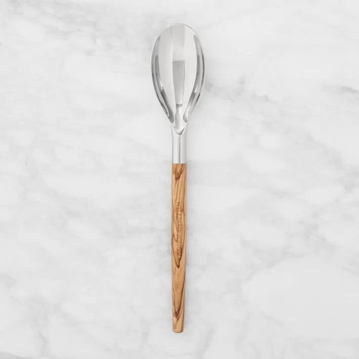 Stainless Steel Olivewood Spoon
