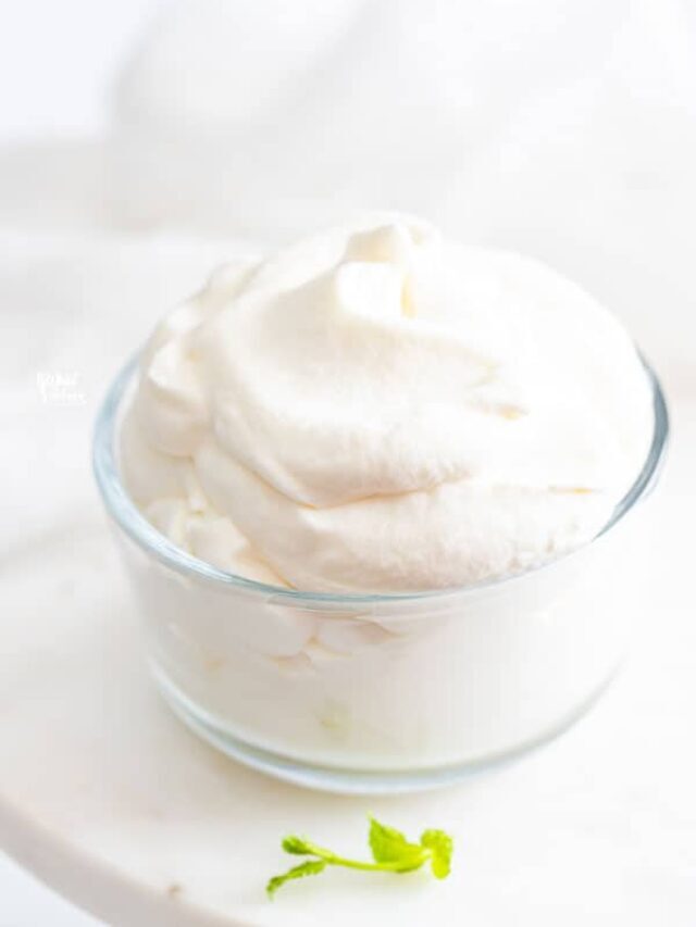 Homeade Whipped Cream Recipe Story