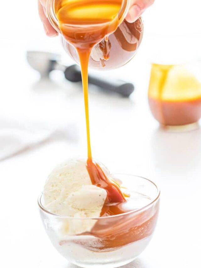 Homemade Salted Caramel Sauce Recipe Story