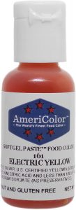 AmeriColor Electric Yellow Soft Gel Paste Food Color