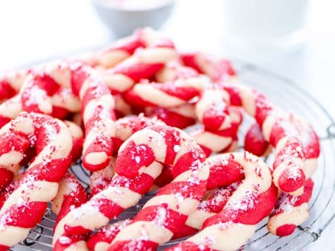 Festive Gluten Free Candy Cane Cookies What The Fork