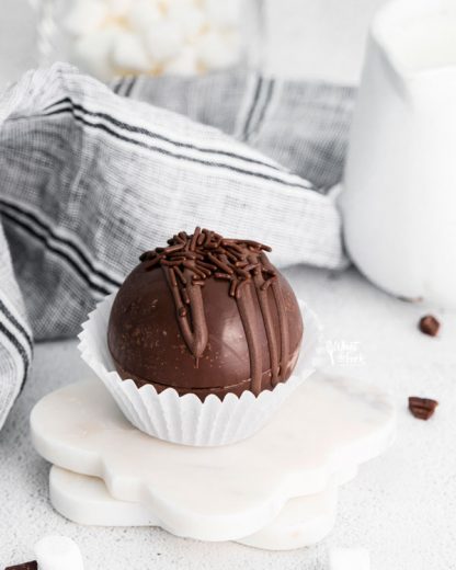 Simple Homemade Hot Chocolate Bombs - What the Fork
