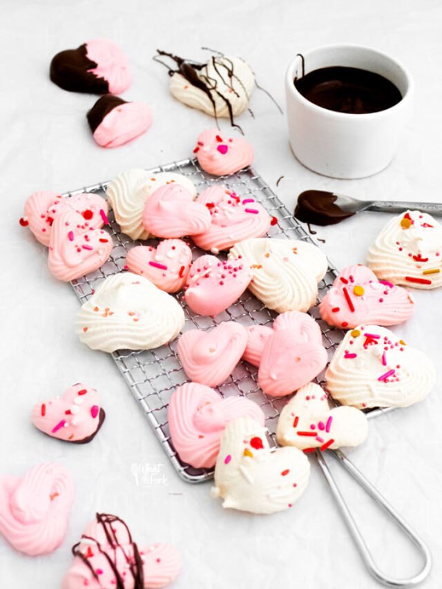Heart Meringue Cookie Recipe Story